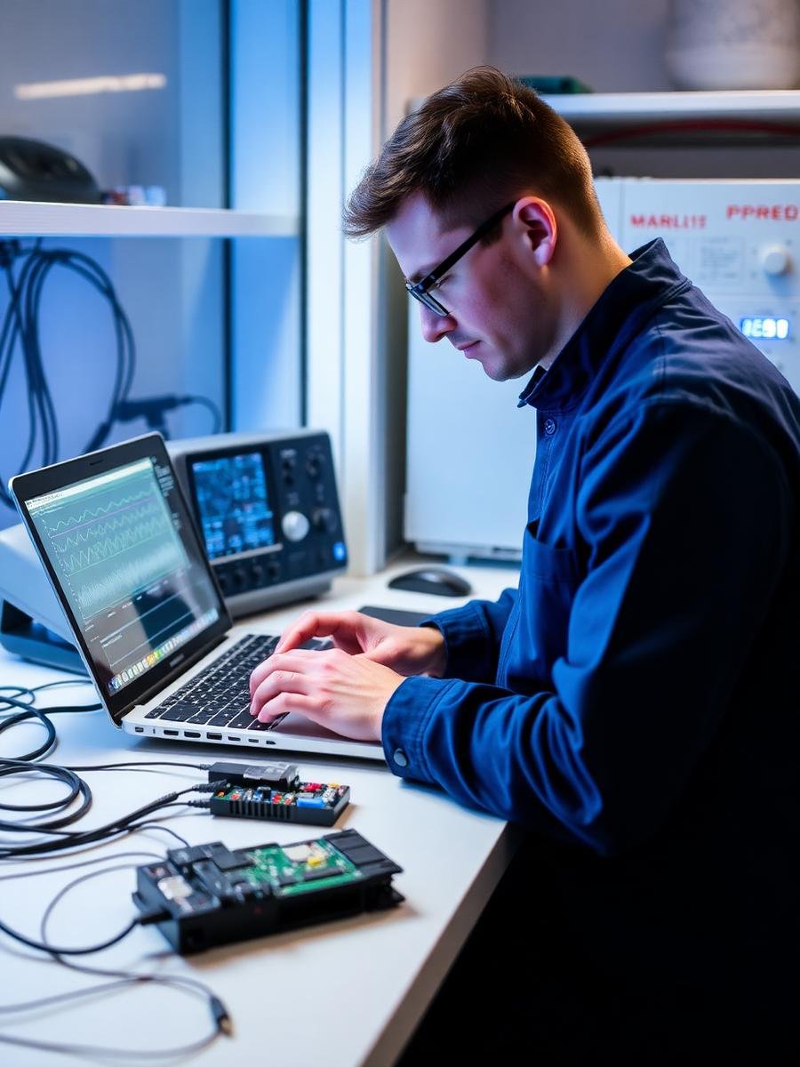 BMS programming station with test rigs