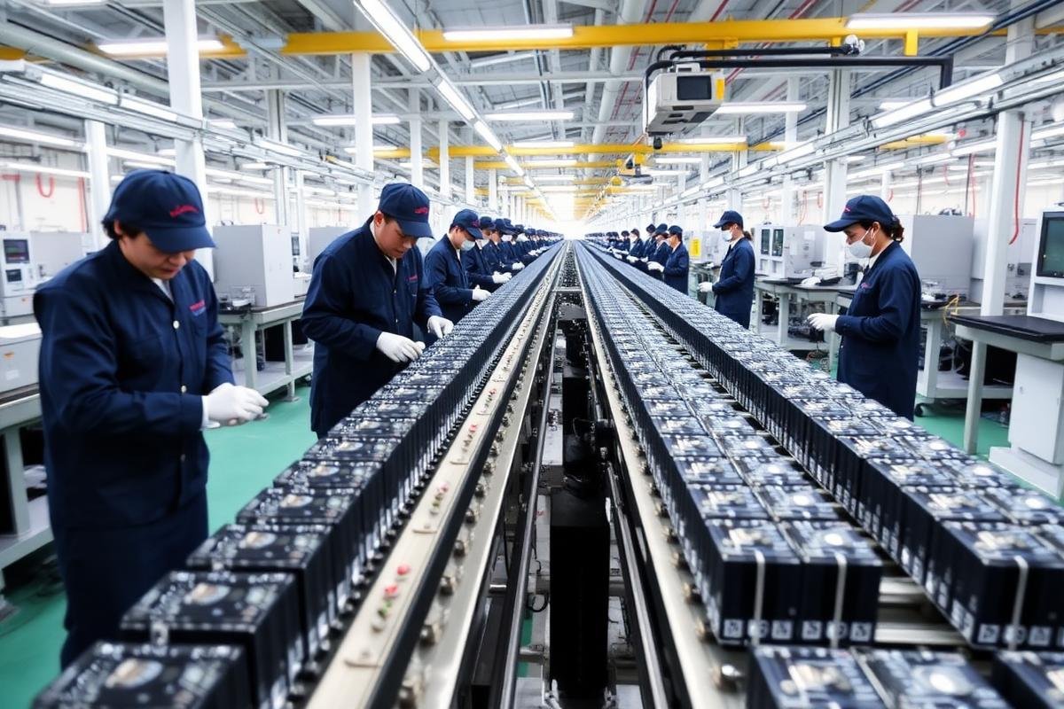 Wattrae factory cell assembly line